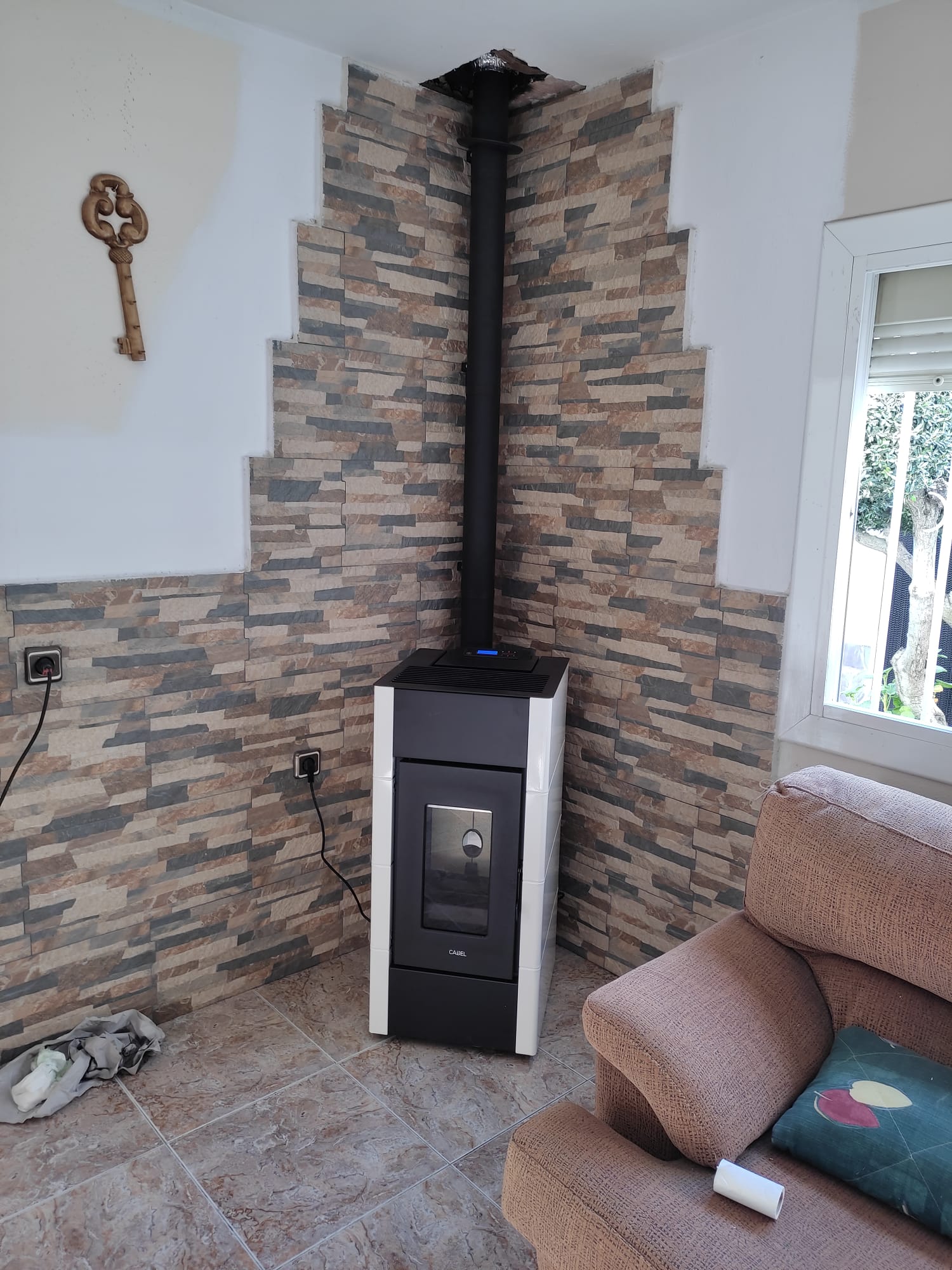 Estufa de pellet Cristal3 8,5kW