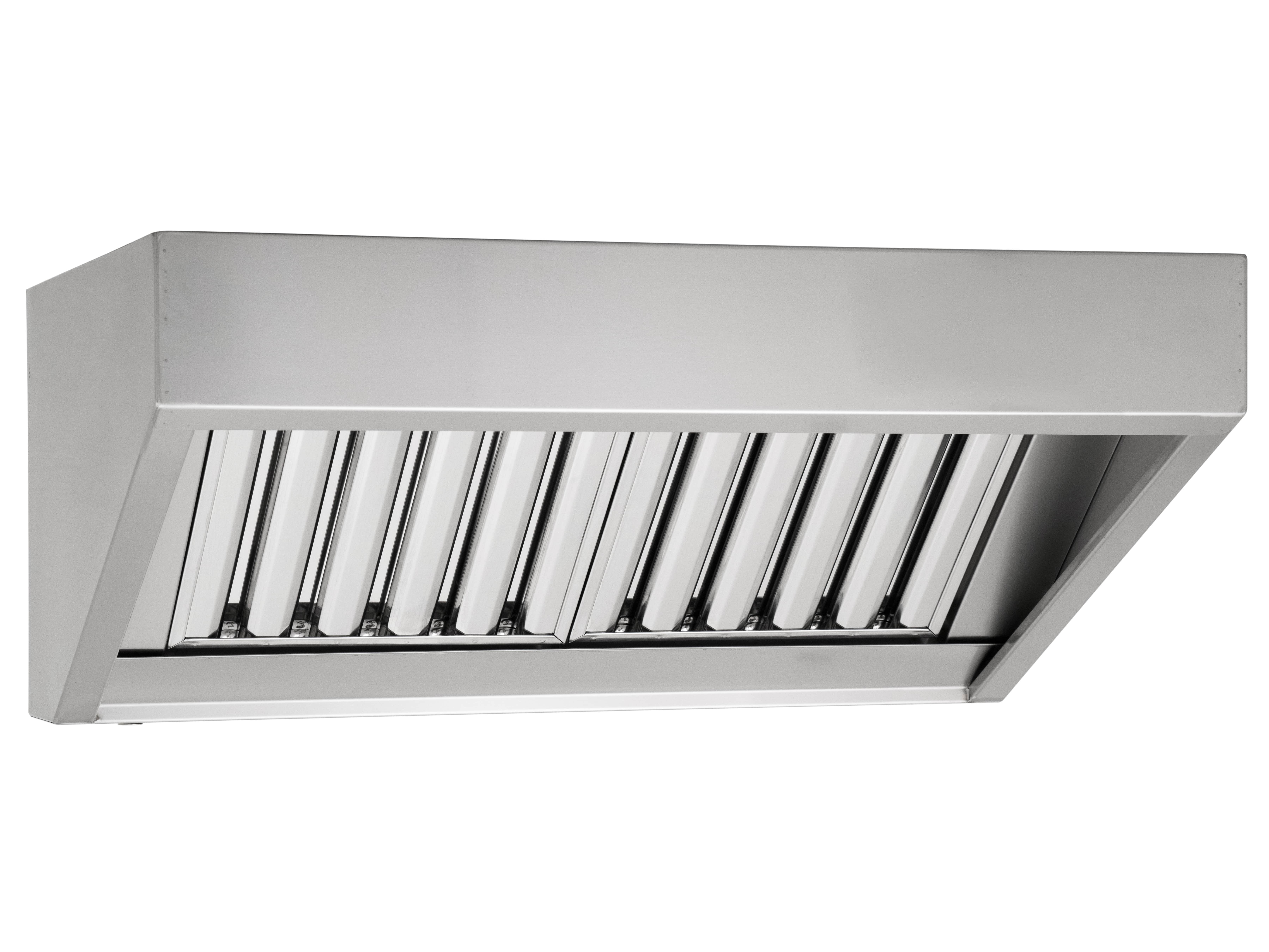 Campana extractora de 76cm con potencia variable y luz