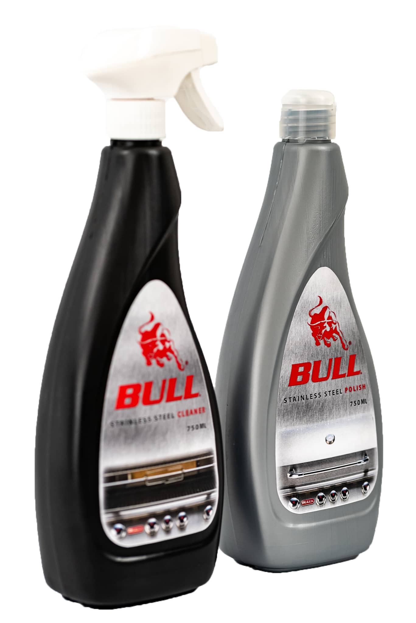 Kit de mantenimiento grill bull (3x desengrasantes + 1 pulidor de grill)