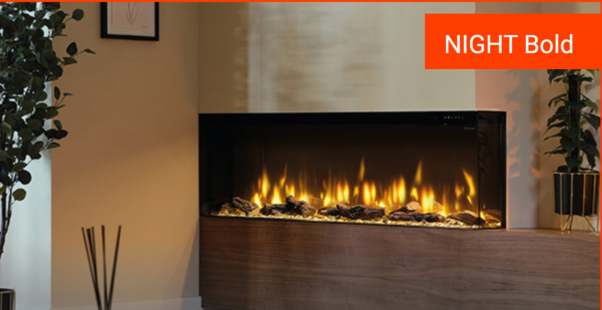 Nueva chimenea eléctrica NIGHT Bold