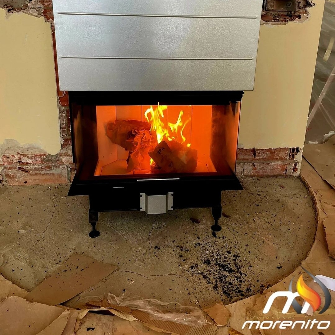 Chimenea de leña 3CF3G 80/31 de Romotop