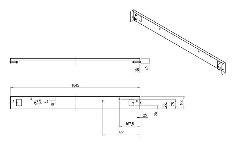 SOPORTE MURAL PARA TRIPLE / DUET PREMIUM /SMART L