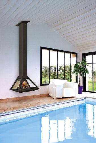 Chimenea colgante de leña ALTEA cerrada