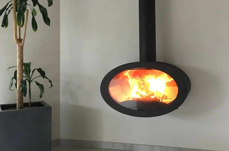 Chimenea colgante de leña CALPE