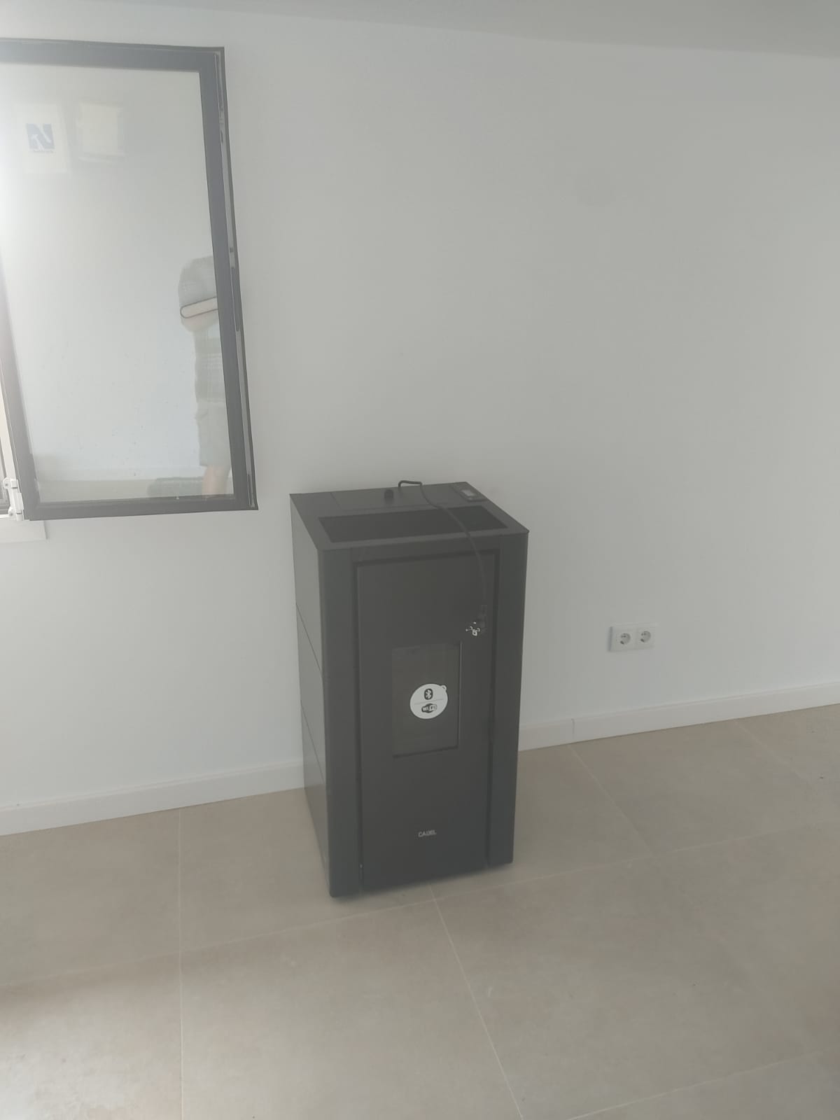 Estufa de pellet Cristal 7kW