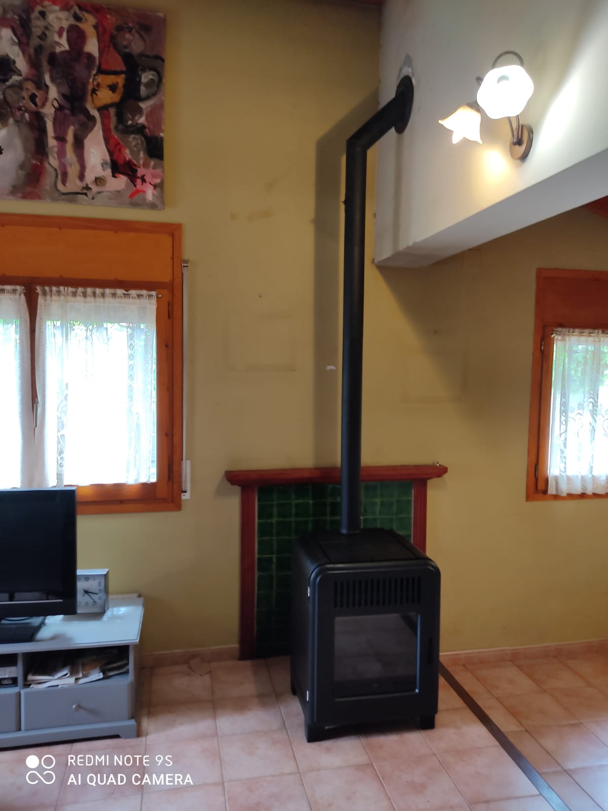 Estufa de pellet Cute Air 8kW 