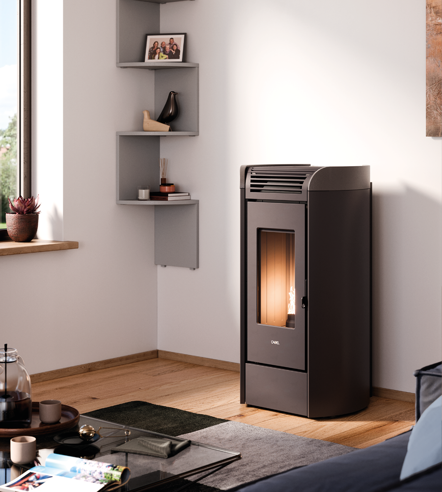 Estufa de pellet FENICE 11kW PLUS 5