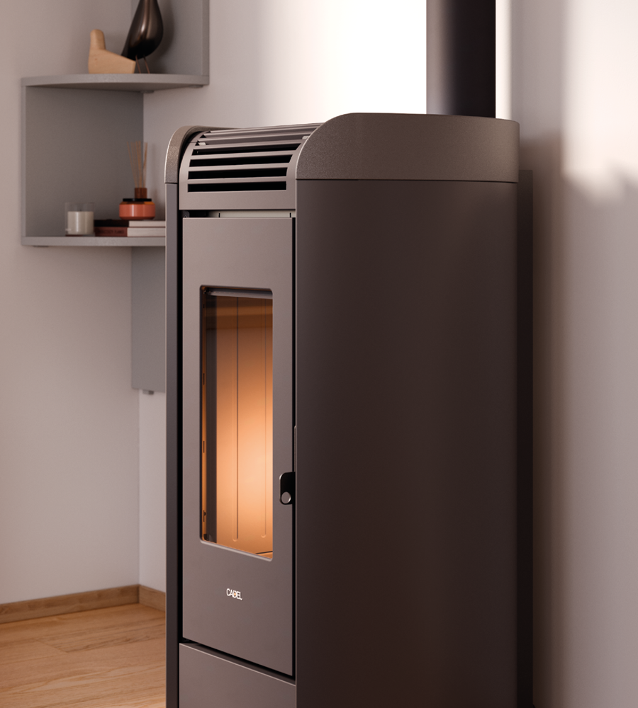 Estufa de pellet FENICE 11kW PLUS 6