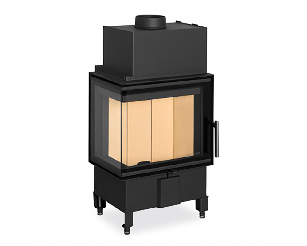 Chimenea de leña HEAT E2 48/31 (Puerta lateral cristal dividido)