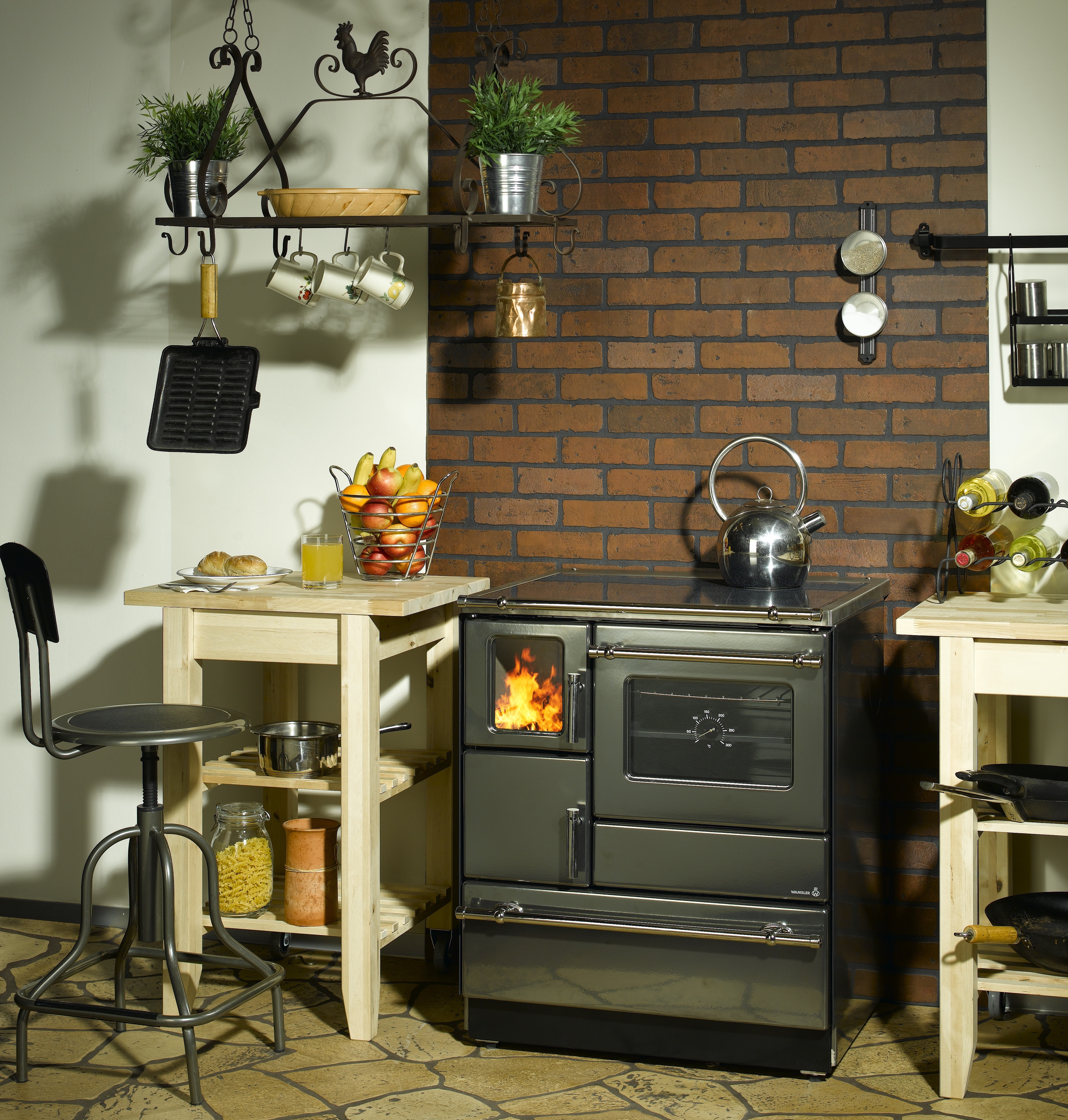 Cocina de leña K128F 1