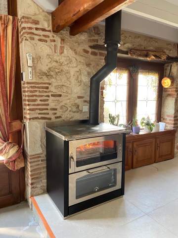 Cocina de leña K80 3