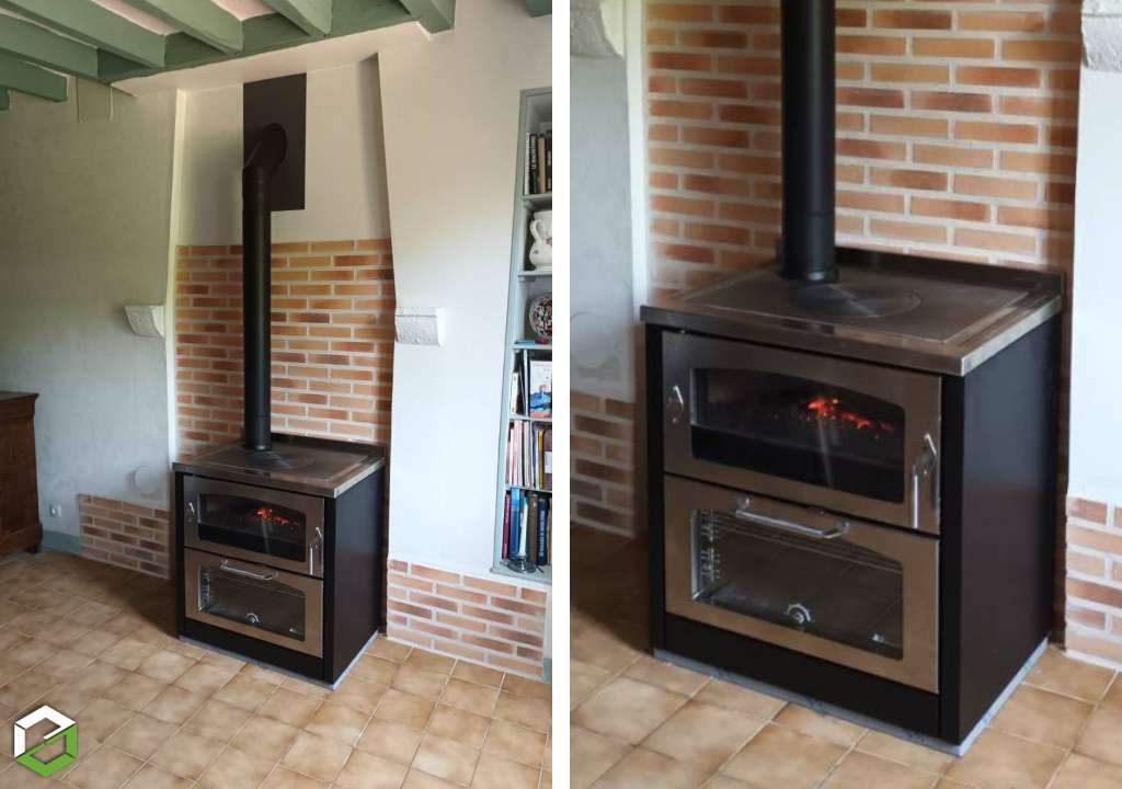 Cocina de leña K80 4
