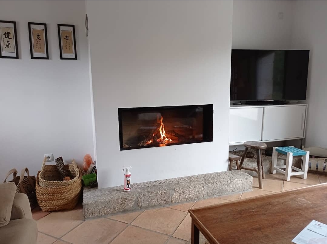 Chimenea de leña Luna Diamond 1150H