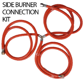 Kit de conexión para quemadores laterales (requiere kit de conexión normal de bbq)