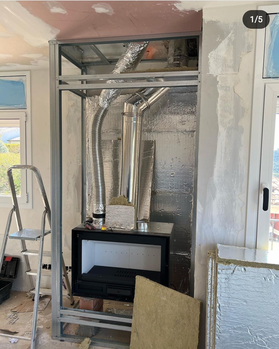 Insertable de leña Vision 8 NEO