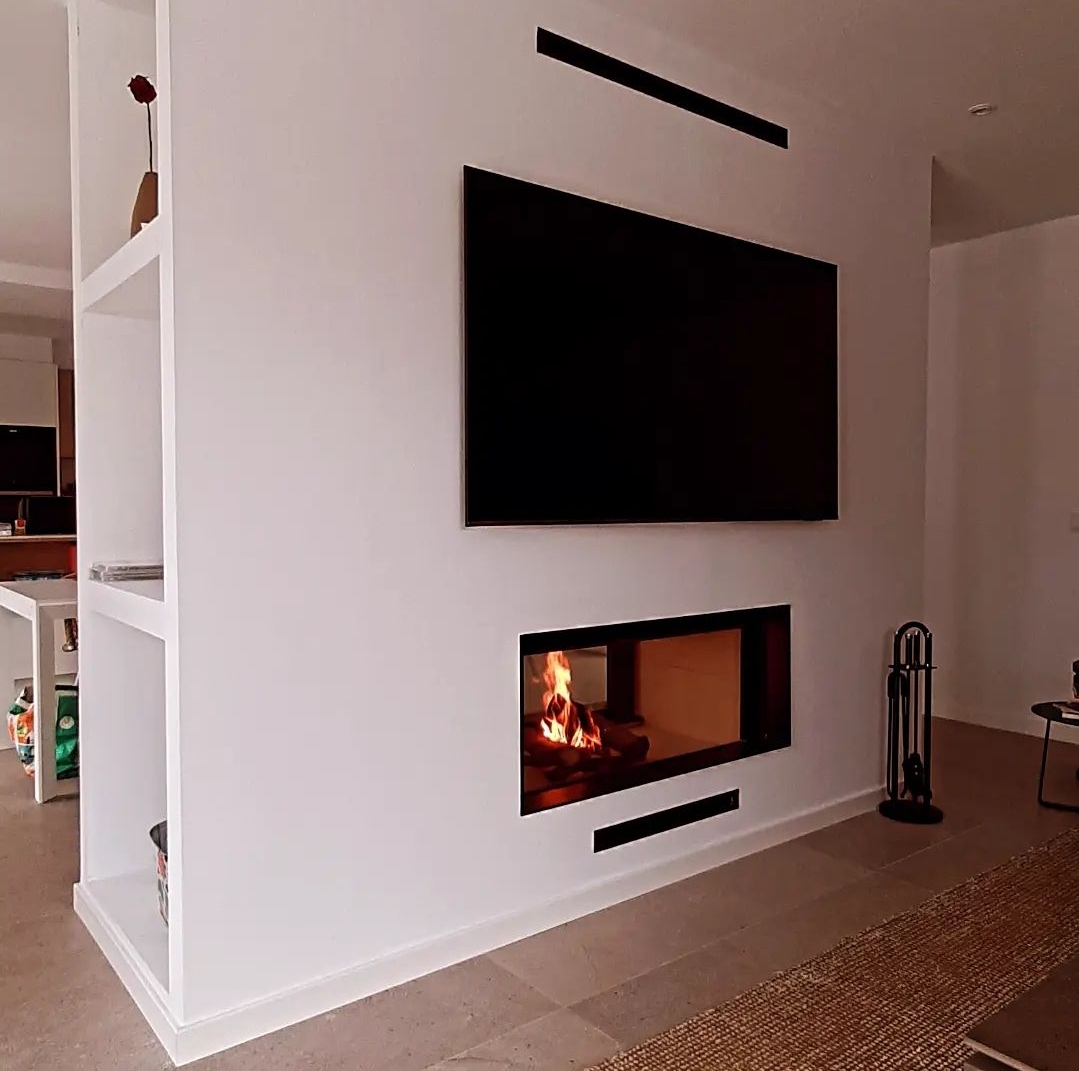 Chimenea de leña Luna Diamond 1150DH