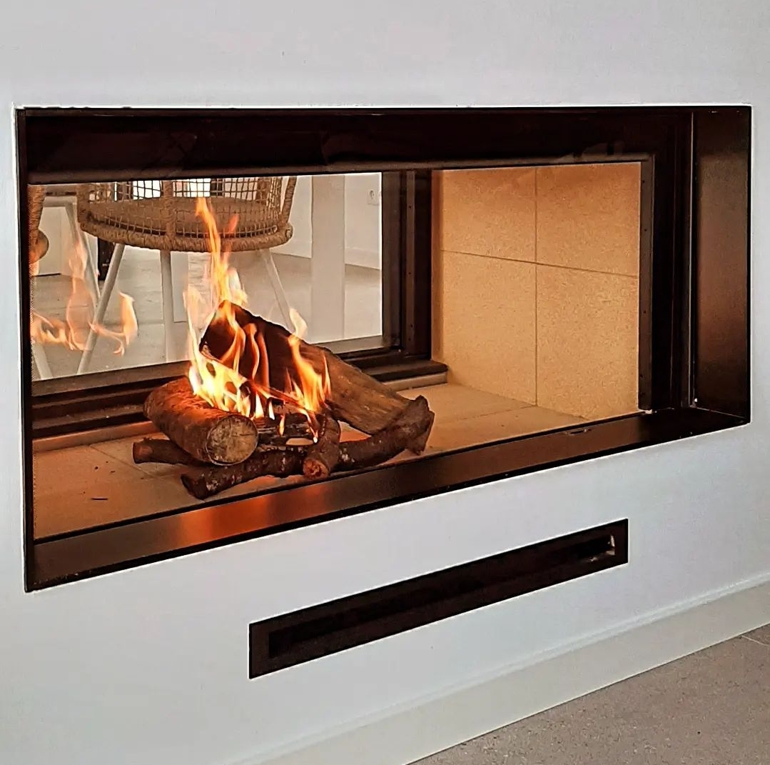 Chimenea de leña Luna Diamond 1150DH