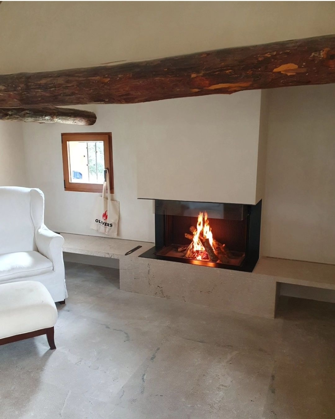 Chimenea de leña Luna Diamond 1000DC
