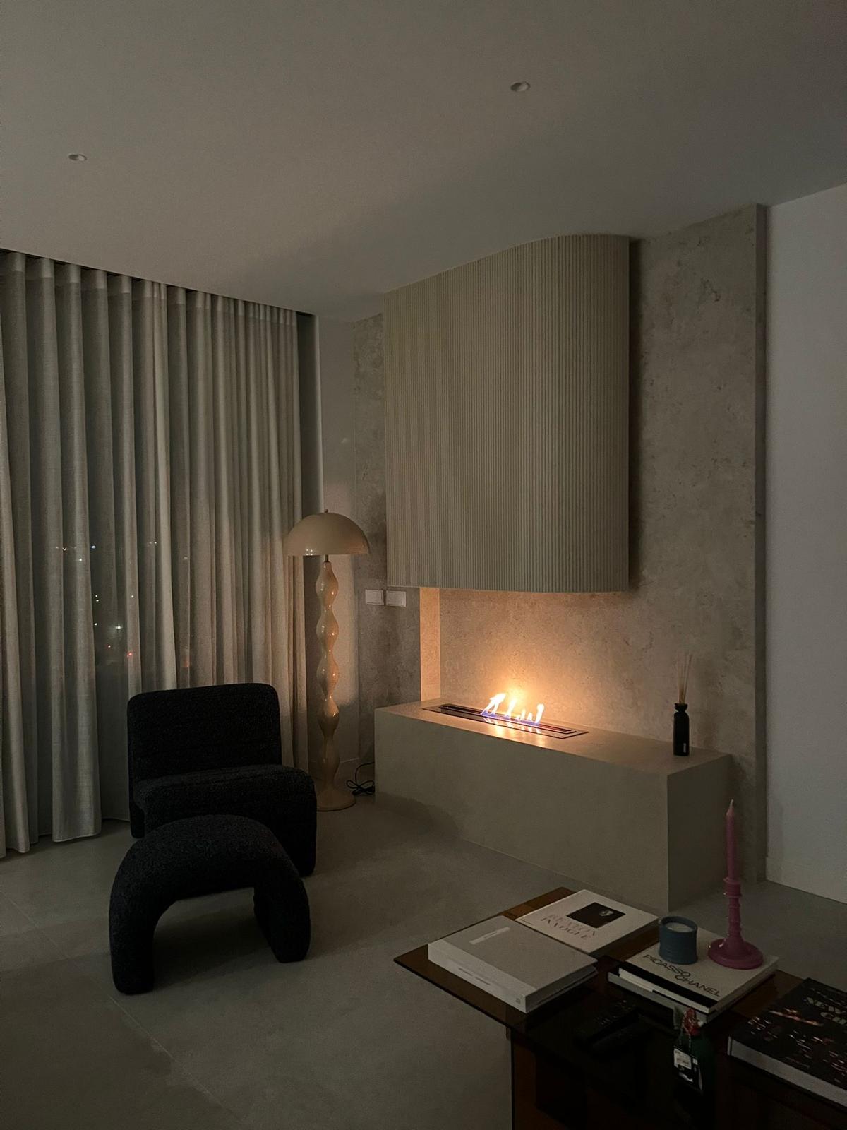 Chimenea de bioetanol Bob 90