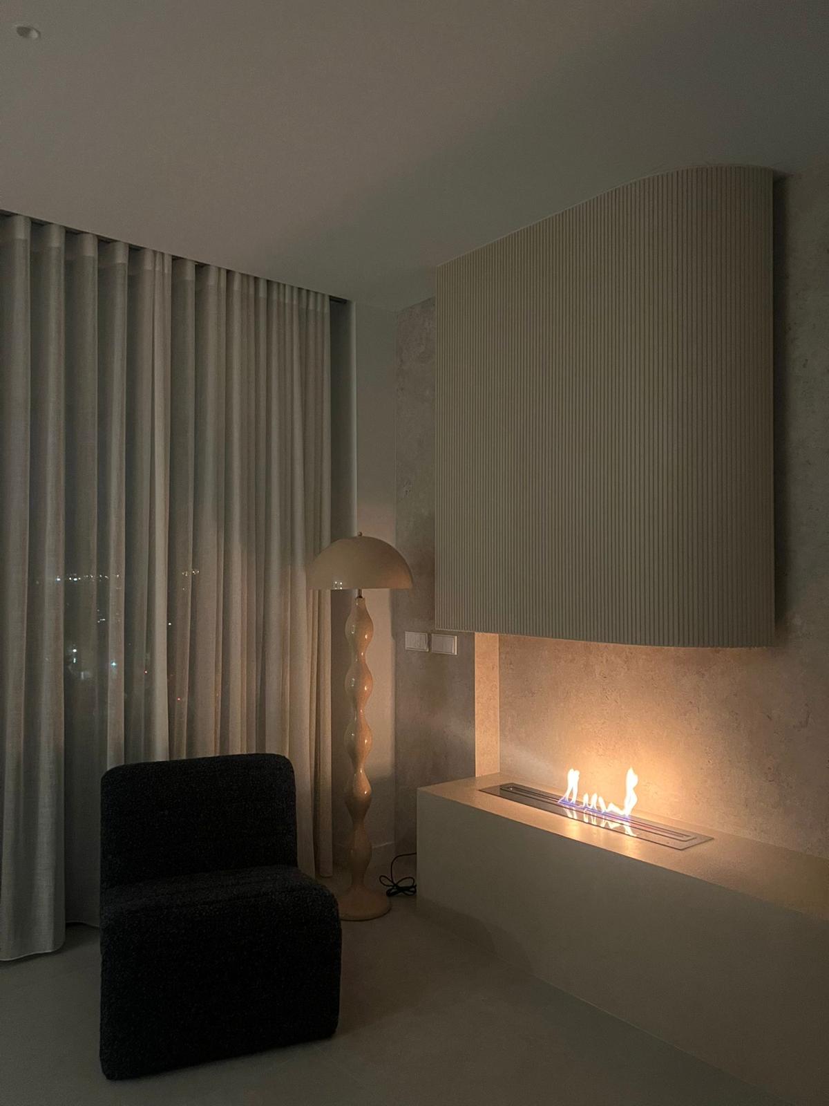 Chimenea de bioetanol Bob 90