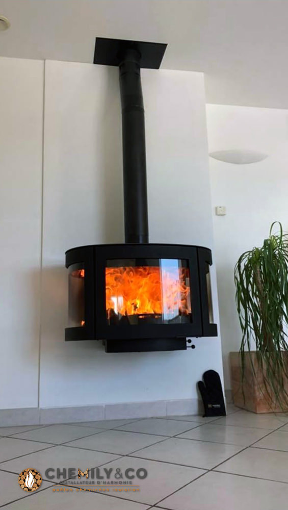 Estufa de leña BLACK PEARL 26
