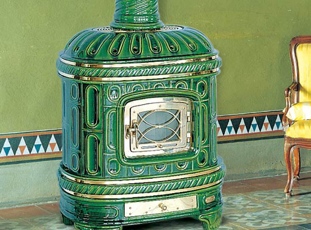Estufa cerámica de leña Castellana 10