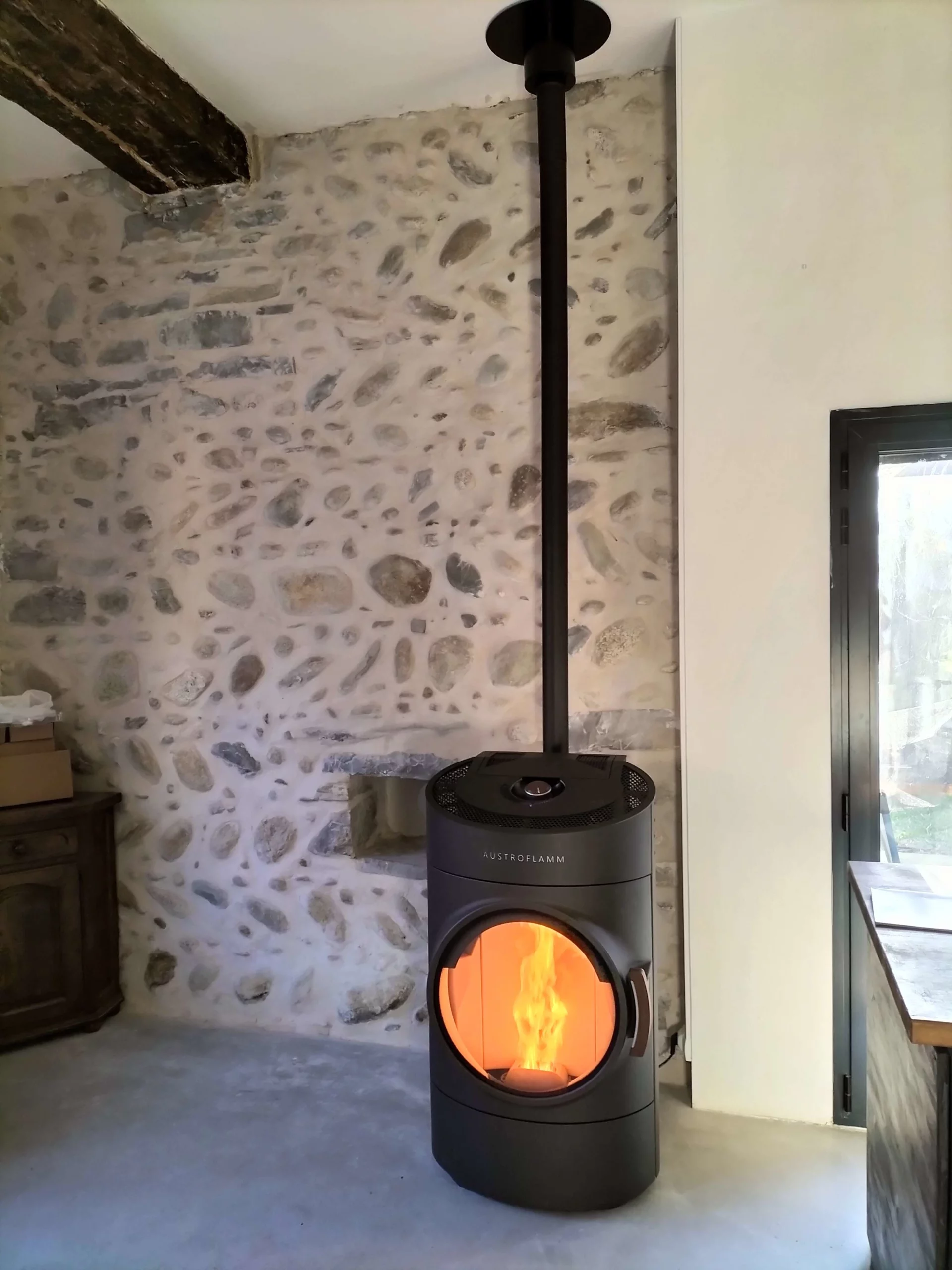 Estufa de pellet CLOU 8kW 18