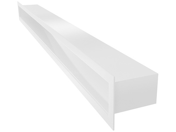 Rejilla apaisada TUNEL 60X6 blanca