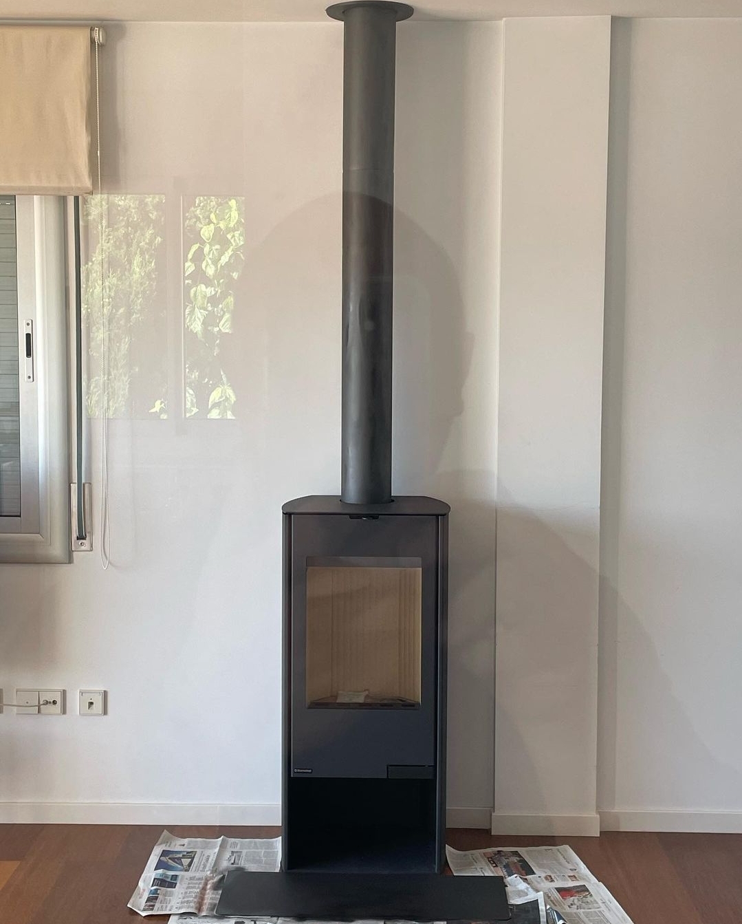 Estufa de leña TALA N06 metálica