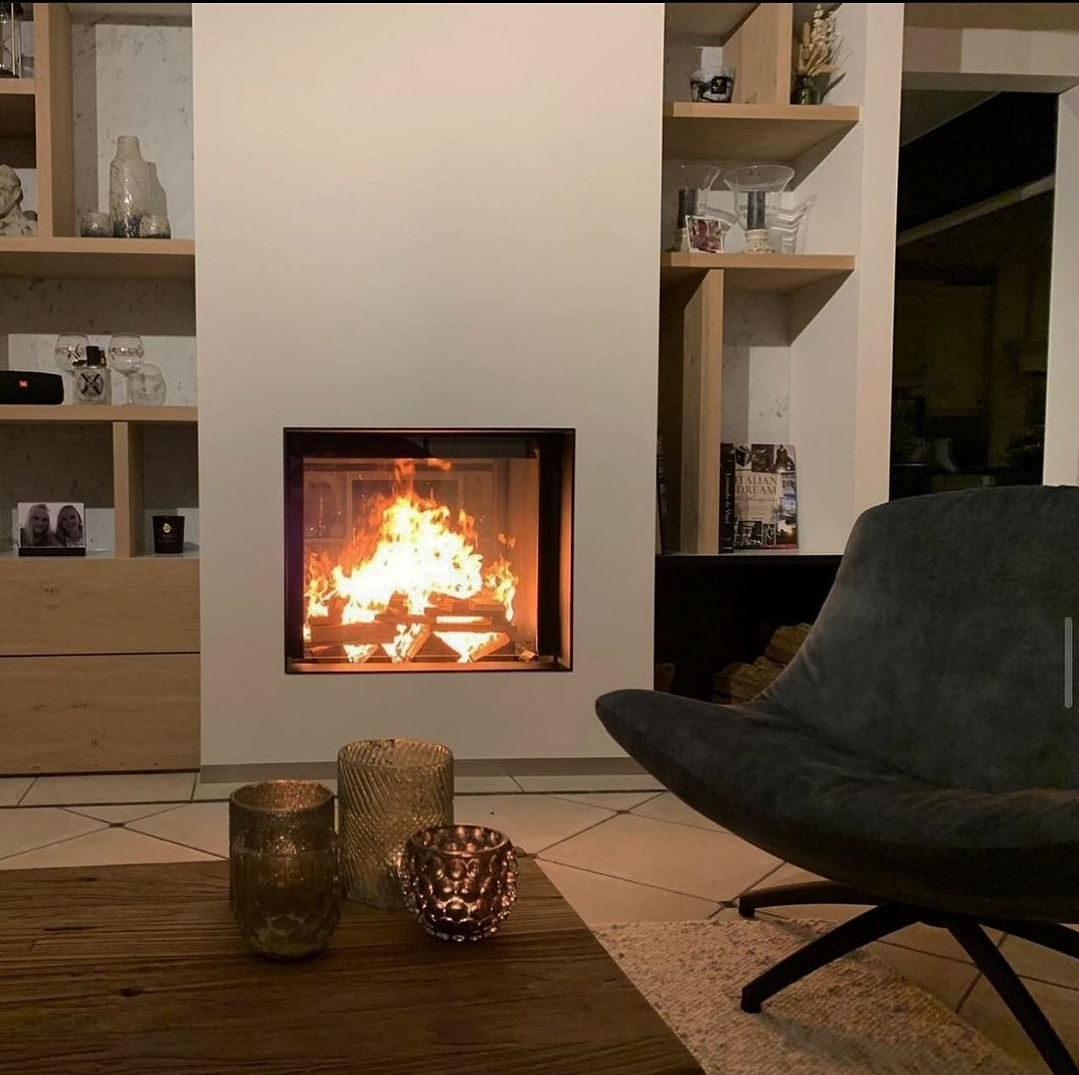 Chimenea de leña Luna Diamond 850V