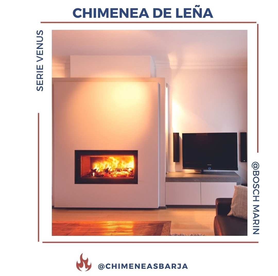 Chimenea de leña insertable VENUS 1000