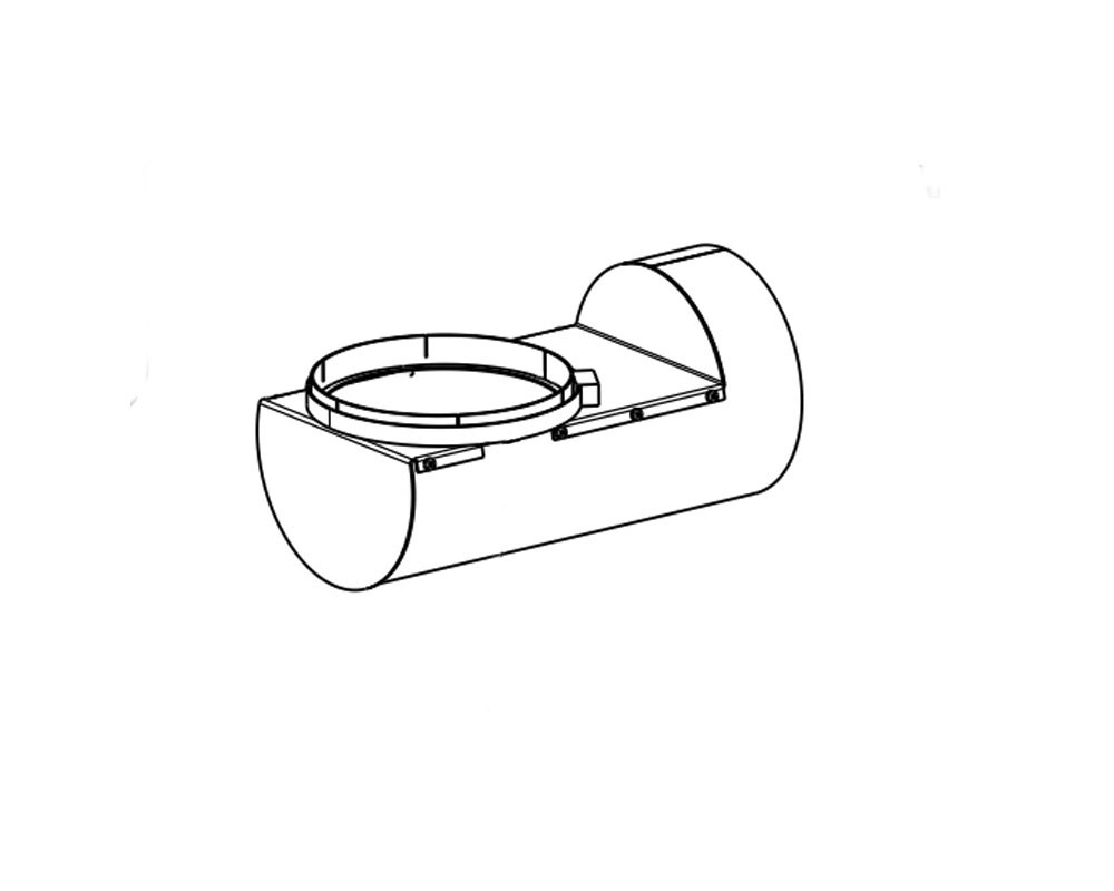 Set de adaptadores para conexión trasera de aire exterior