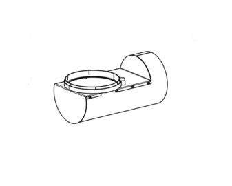 Set de adaptadores para conexión trasera de aire exterior