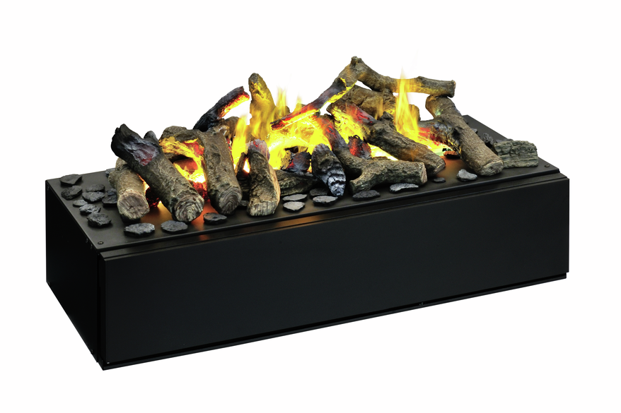 Chimenea eléctric MAGGIE L Vapor efecto leños o piedras 5