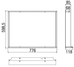 MARCO DECORATIVO 75X57S