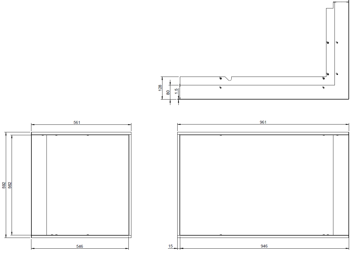 MARCO DECORATIVO 89X49X57S 2.0 R