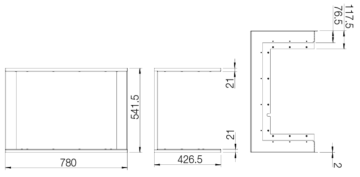 MARCO DECORATIVO 64X33X51 S3