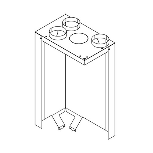 Campana de convección 63X40X42K izquierda