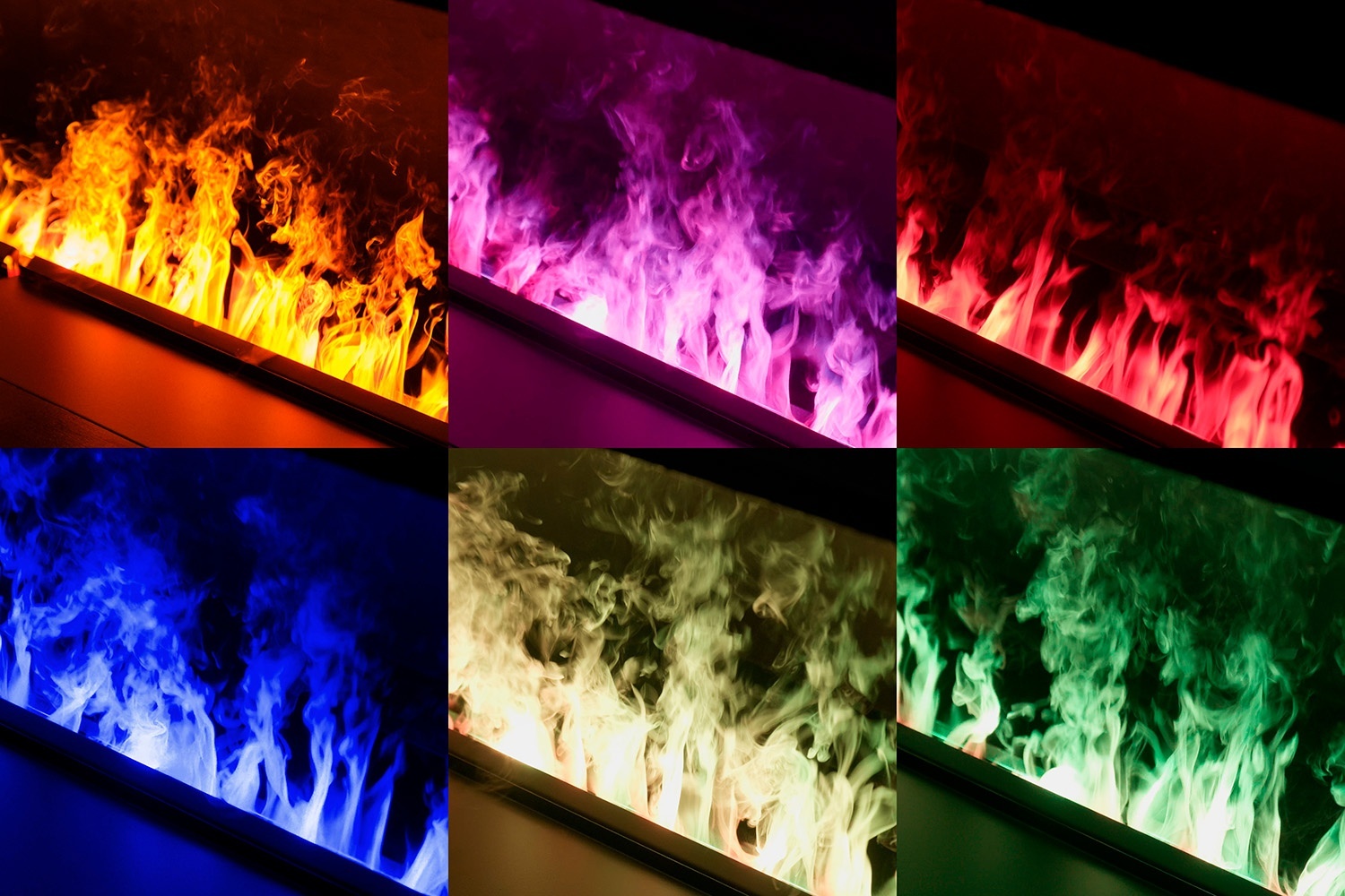 Chimenea eléctrica Vapor MAGGIE L multicolor