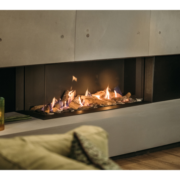 Chimenea de gas MATRIX 800/400 II LINEAR FIRE 4