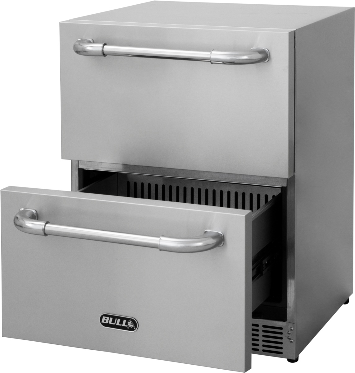 Nevera premium de exterior con dos cajones totalmente inox 150 litros