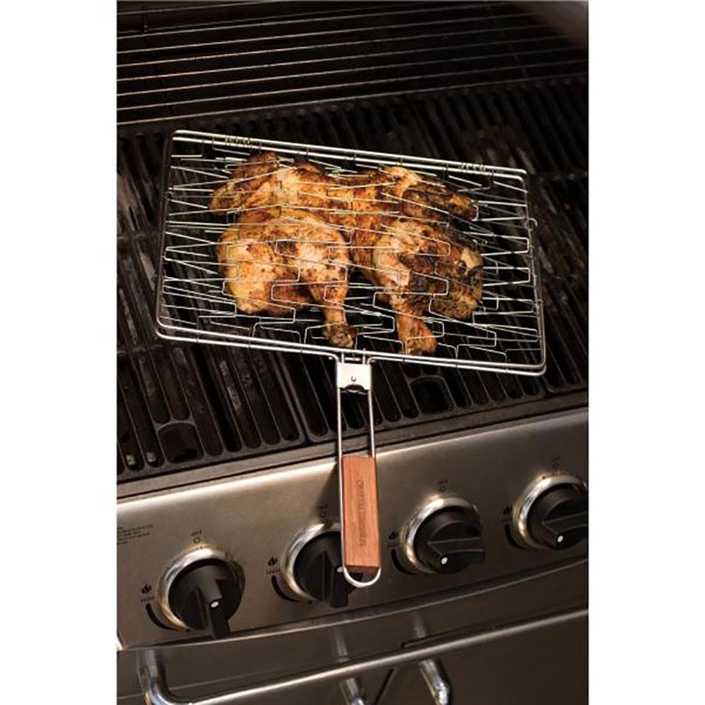 Parrilla giratoria inox rectangular