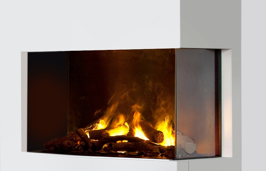 Chimenea eléctrica Vapor 3 Pasos