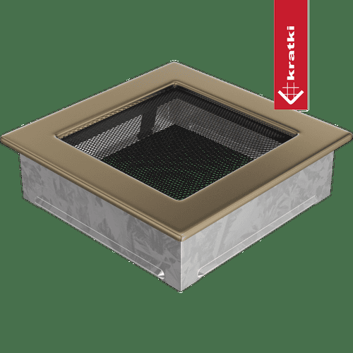REJILLA 17X17 GALVANIZADA ORO 1