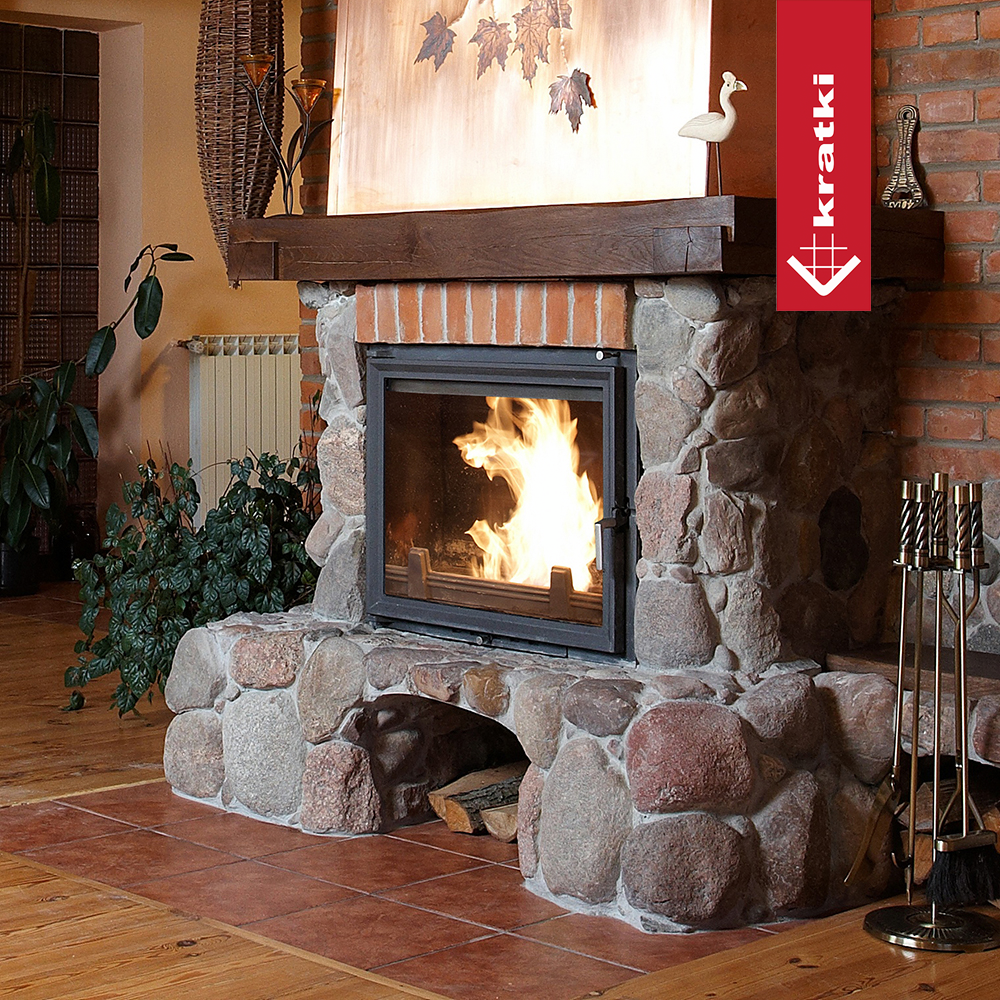 Chimenea de leña AMELIA 21kw (puerta frontal) 3