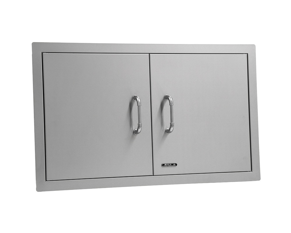 Doble puerta 97cm inox (Interior no incluido)