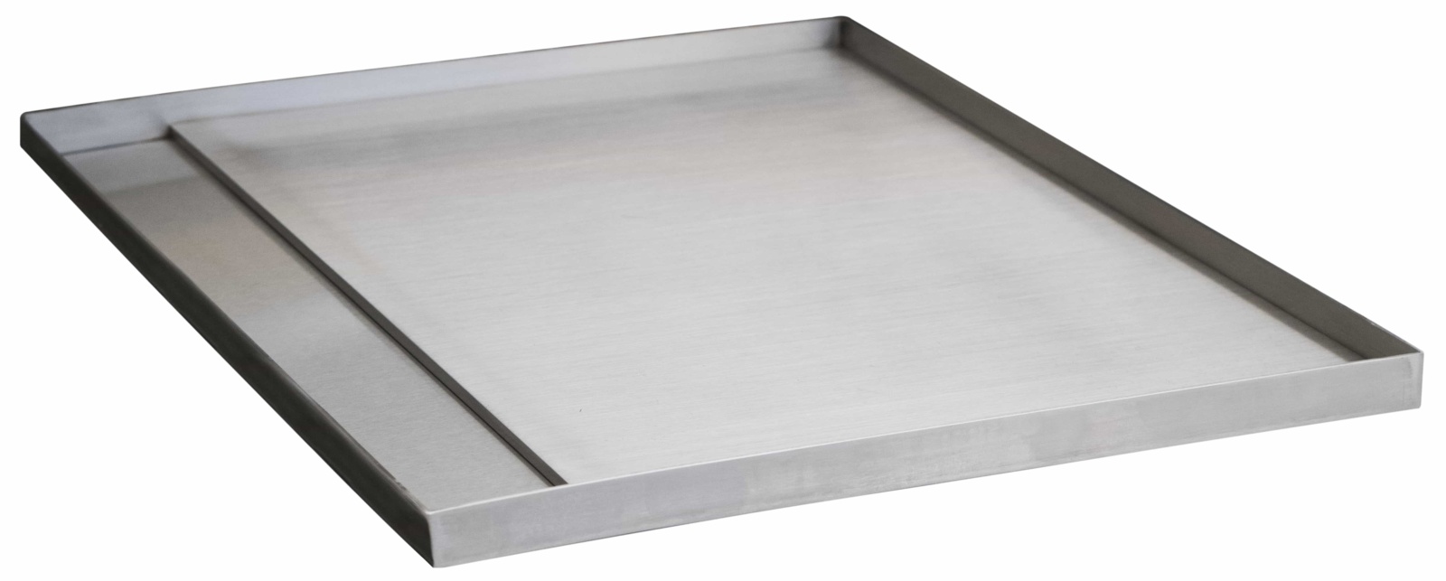 Plancha inox sobre bbq (reemplaza 2 rejillas) 7