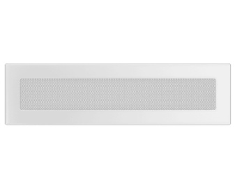 Rejilla frontal para chimeneas 42X11 blanca o negra