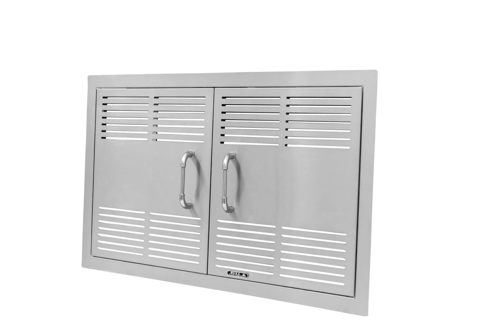 Doble puerta acceso ventilada inox 84x56 BULL 2