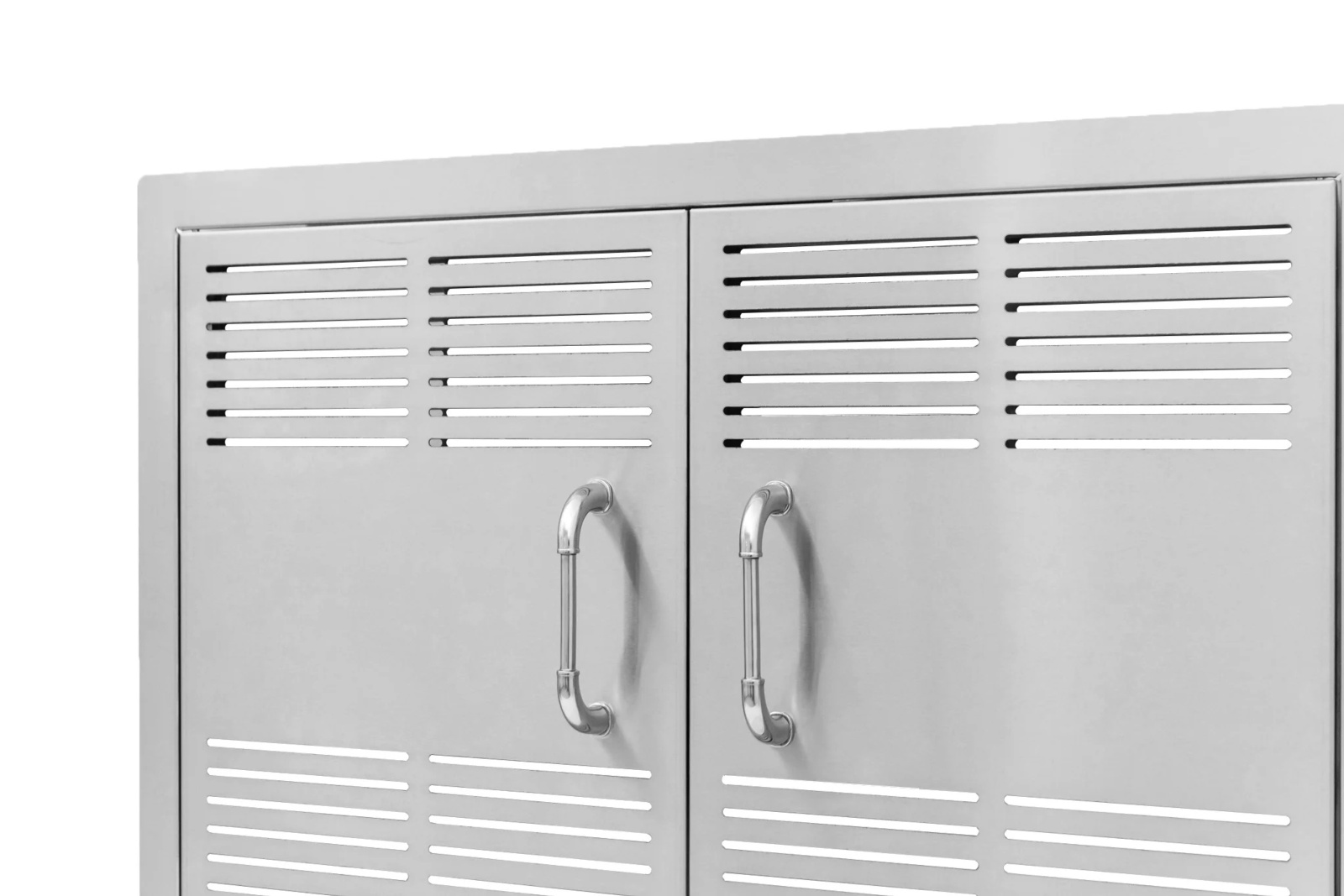 Doble puerta acceso ventilada inox 84x56 BULL 3